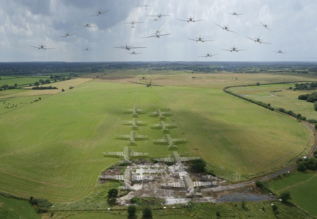 Reconstruction of d-day at Blakehill