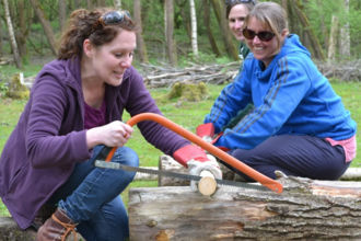 Photo of adult forest school
