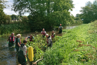 Photo of the wessex chalk stream