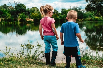 Children outdoors