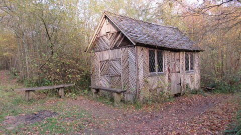 Shepherd Hut at Ravensroost Wood