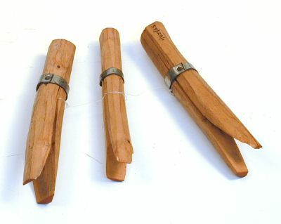 Handmade clothes pegs