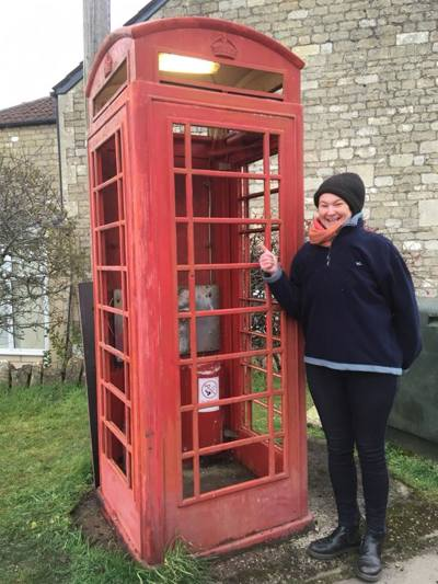 Photo of a phone box