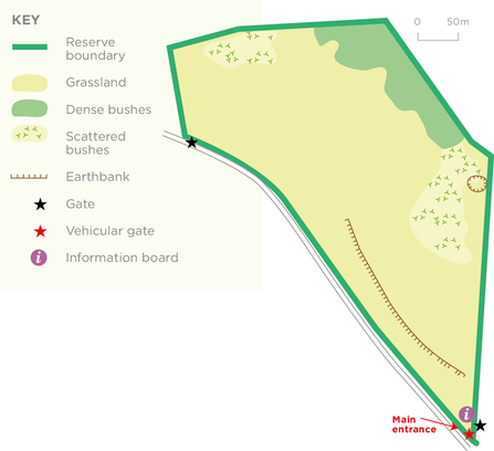 Map of High Clear Down