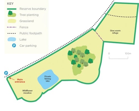 Map of Penn Wood