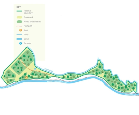 Map of Widbrook Wood