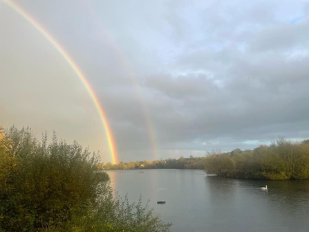 Rainbow over Langford Lakes