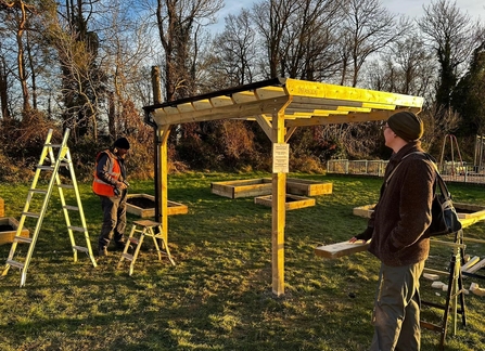 Building a gazebo