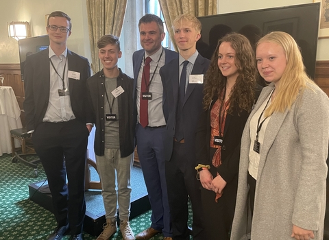Young Ambassadors at House of Commons